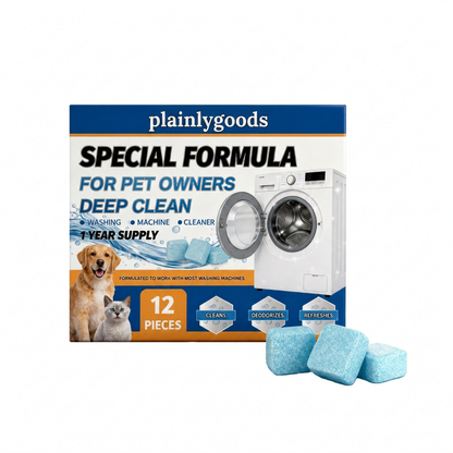 🏆 LAST DAY SPECIAL! ONLY $9.99!! 12 Washer Tub Cleaner Tablets Deep Cleans & Removes Odors For a Fresh, Hygienic Washer