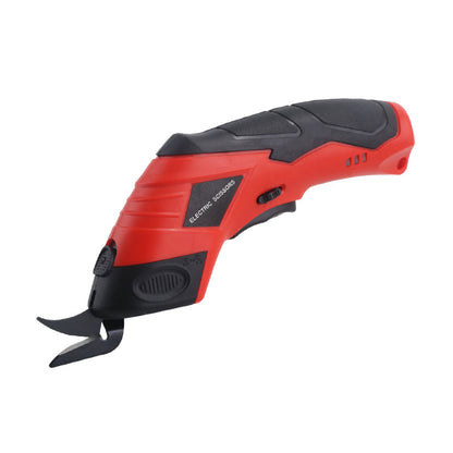 Cordless Electric Scissors, 2 Alloy Steel Blades Fabric & Cardboard Cutter for Sewing, Craft, Carpet