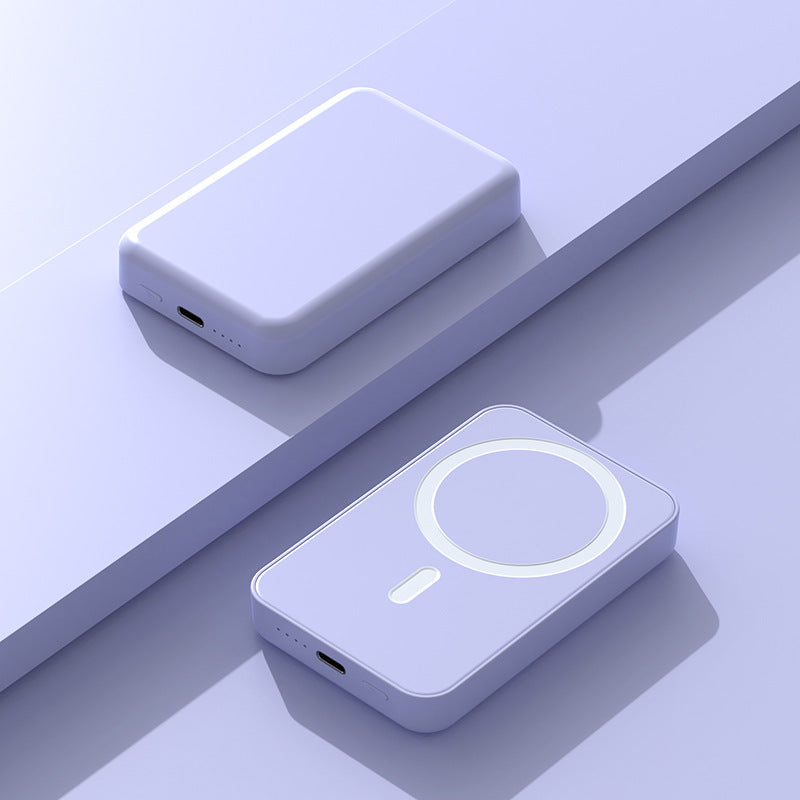 🔋 Magnetic Wireless Power Bank – Charge Anywhere Without The Mess ⚡
